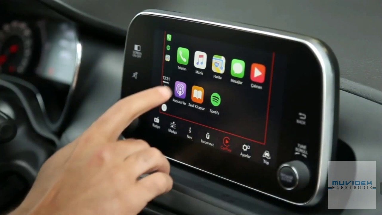 2018 MODEL ÖNCESİ Fiat Egea Apple CarPlay&Android Auto Aktivasyonu
