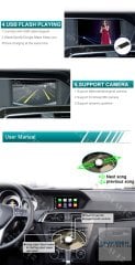 Mercedes-Benz W212 E Kasa (2009-2016) araçlar için Kablosuz Apple CarPlay ve Android Auto Uygulaması