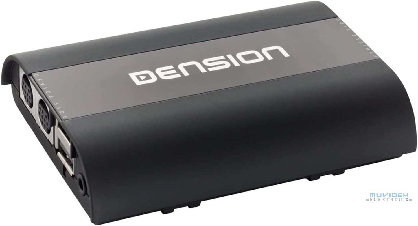 Dension Gateway GW500S BT (iPhone + iPod + USB + AUX + Bluetooth) for Audi, BMW, Mercedes & Porsche with MOST
