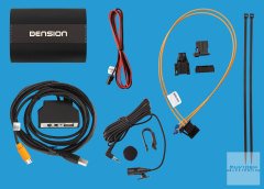 Dension Gateway GW500S BT (iPhone + iPod + USB + AUX + Bluetooth) for Audi, BMW, Mercedes & Porsche with MOST