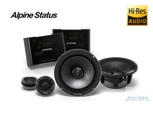 Alpine - HDZ-65C Status Hi-Res 6-1 / 2'' (16,5 cm) 2 Yönlü Komponent Hoparlör Seti