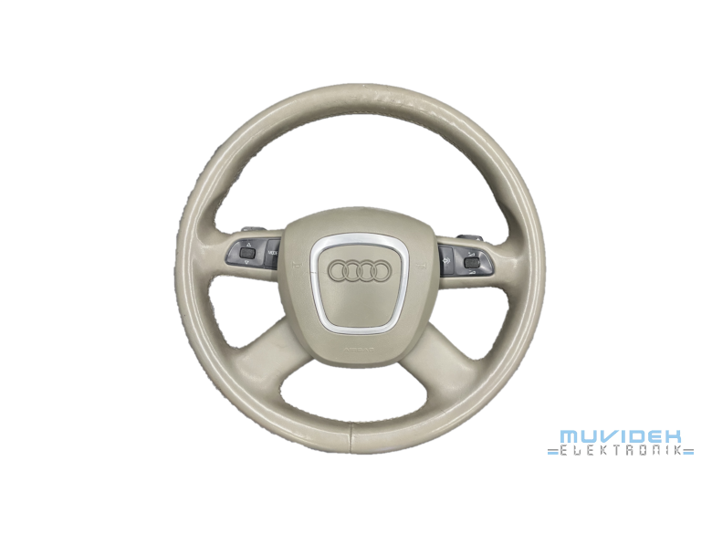 AUDİ 2008-2012 A6 ISITMALI PEDAL SHİFT KONTROLLÜ ORJİNAL DİREKSİYON (AİRBAGLİ)
