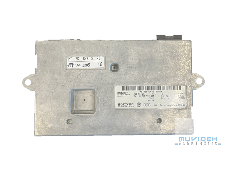 Audi A6, Q7 2005-2008 HARMAN/BECKERA MMI MODÜLÜ OEM 4E0035729
